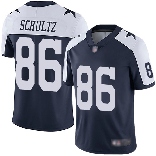 Men Dallas Cowboys Limited Navy Blue Dalton Schultz Alternate #86 Vapor Untouchable Throwback NFL Jersey->dallas cowboys->NFL Jersey